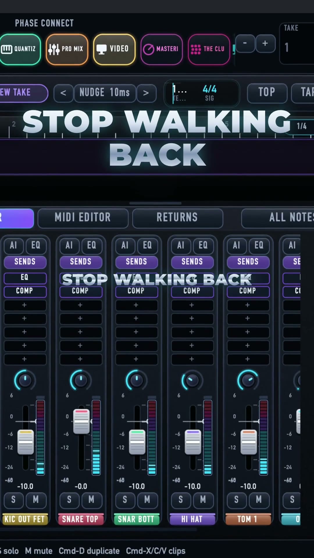 PHASE CONNECT — the studio in your hand, on iPhone